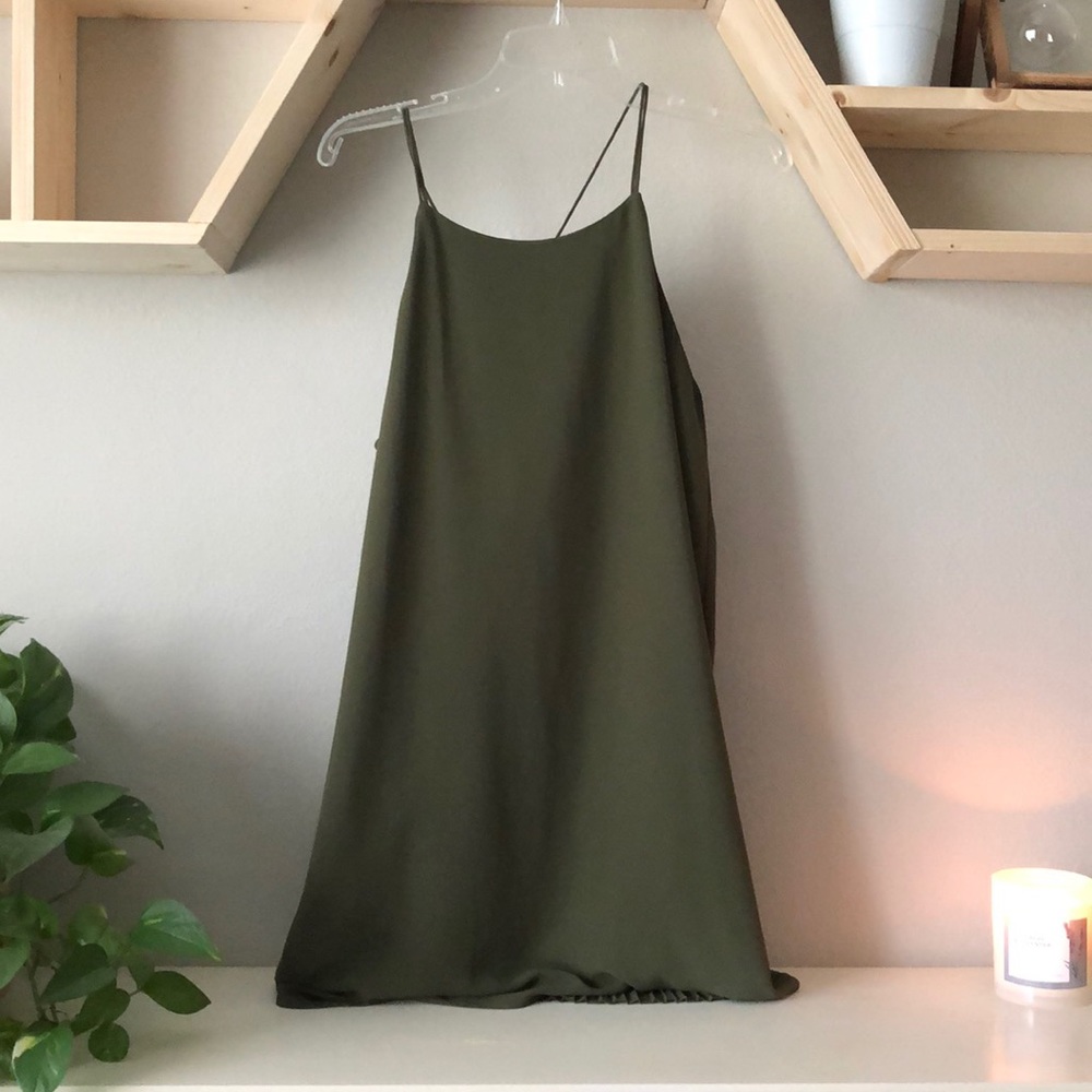 Fab’rik Army Green Dress